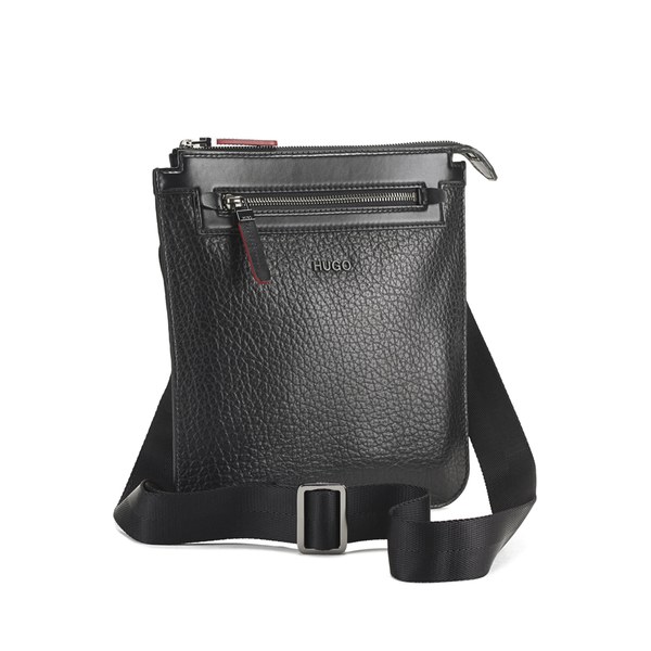 BOSS Hugo Boss Men&#39;s Emont Cross Body Bag - Black - Free UK Delivery over £50