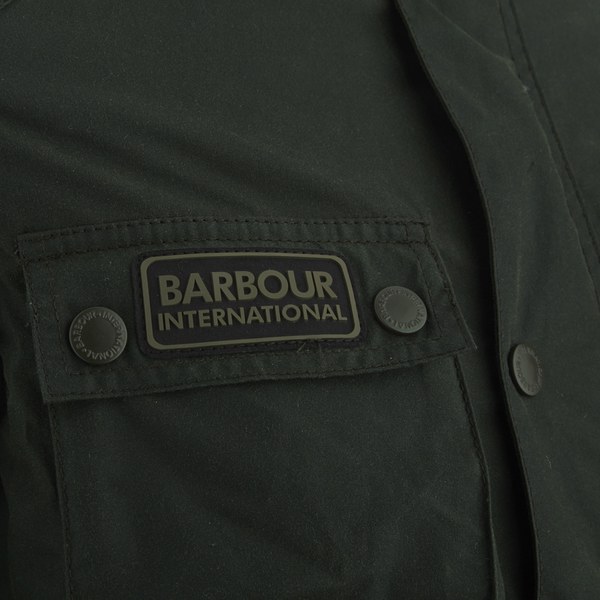 Barbour International Men's Blackwell Wax Jacket - Sage - Free UK ...