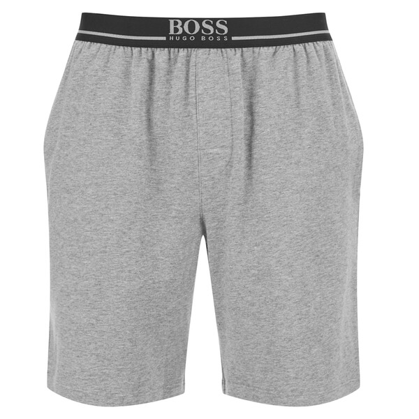BOSS Hugo Boss Men's Cotton Lounge Shorts - Grey