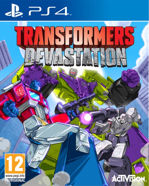 Kết quả hình ảnh cho Transformers Devastation cover ps4