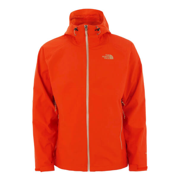 The North Face Men's Stratos Hyvent Hooded Jacket - Acrylic Orange ...
