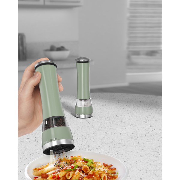 Morphy Richards Electronic Salt and Pepper Mill Sage Homeware
