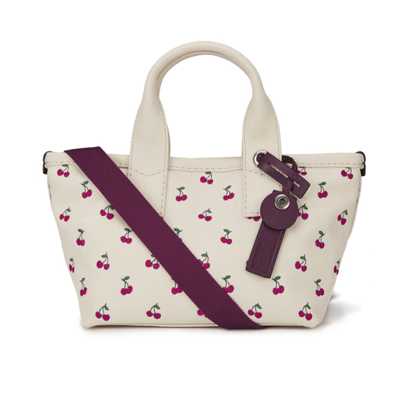 Marc by Marc Jacobs Women&#39;s Embroidered Fruit Canvas Small Tote Bag - Off White Cherry - Free UK ...