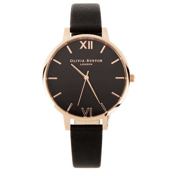 Olivia Burton Women's Burton Big Dial Watch - Black