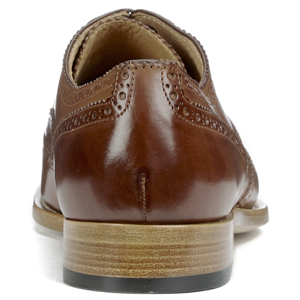 Paul Smith Shoes Men's Christo Leather Brogues - Tan Parma - Free UK ...