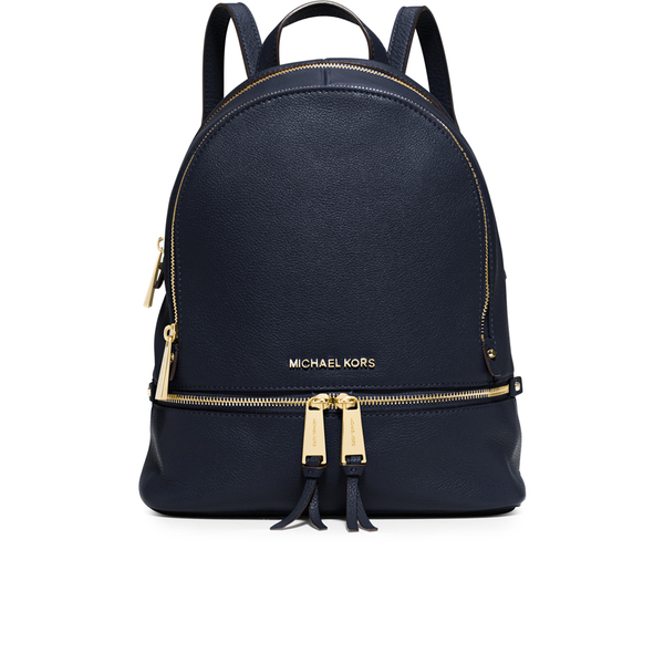 MICHAEL MICHAEL KORS Women's Rhea Zip Backpack Navy