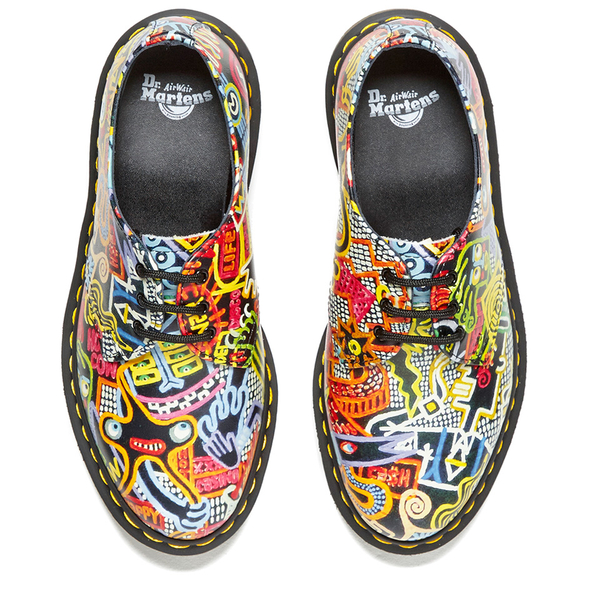 Dr. Martens 1461 Flat Shoes - Multi Kaboom | FREE UK Delivery | Allsole