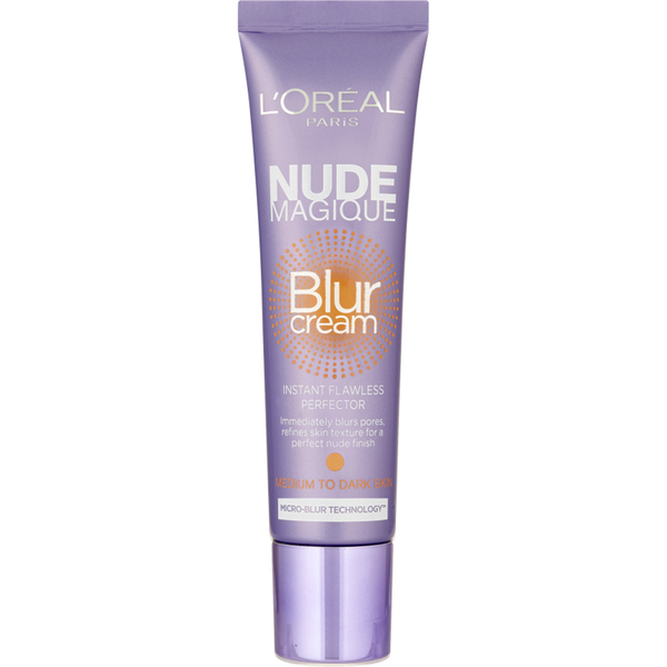 LOreal Paris Nude Magique Blur Cream Review with Before 