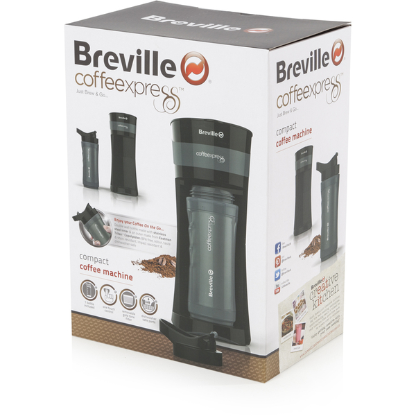 Breville VCF050 Coffee Express Coffee Machine - Black | IWOOT