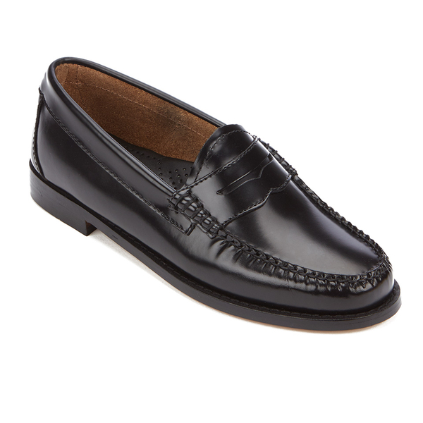 Bass Weejuns Women's Penny Leather Loafers - Black | FREE UK Delivery ...
