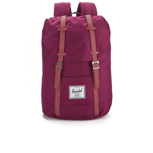 Herschel Supply Co. Retreat Backpack - Windsor Wine/Tan Synthetic ...