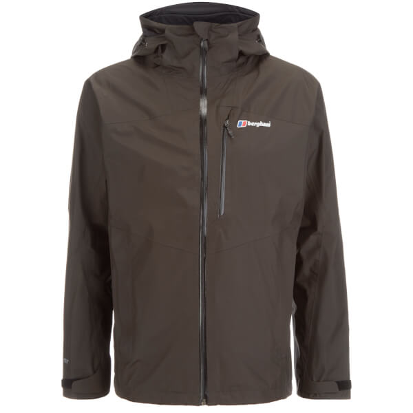 Berghaus Men's Island Peak Colourkind GoreTex Jacket Dark Grey/Jet