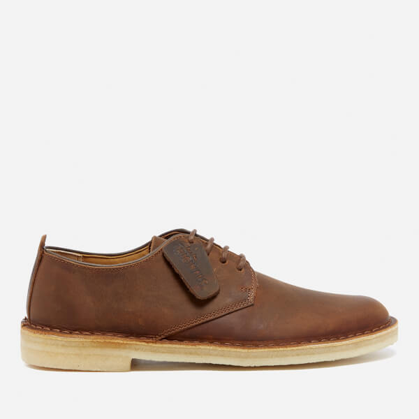 Clarks Originals Men's Desert London Derby Shoes - Beeswax Leather ...