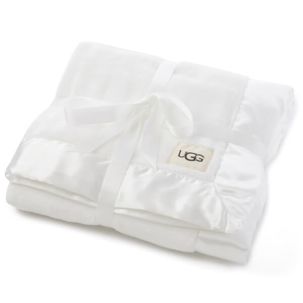 UGG Babies' Large Receiving Blanket Cream Free UK Delivery over £50