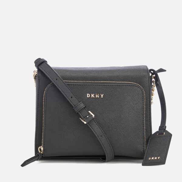 DKNY Women's Bryant Park Pocket Cross Body Bag Black