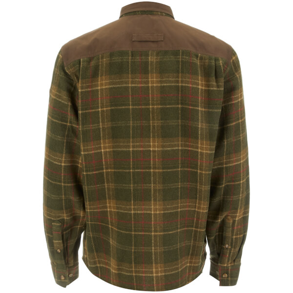 Fjallraven Men's Granit Shirt - Green/Dark Olive Mens Clothing | TheHut.com