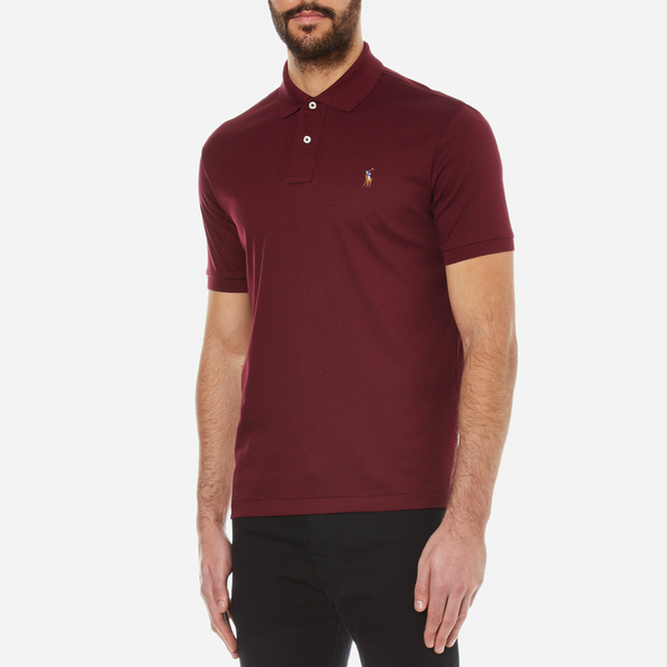 maroon ralph lauren t shirt