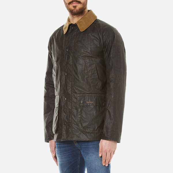 Barbour Men's Truss Wax Jacket - Olive - Free UK Delivery over £50