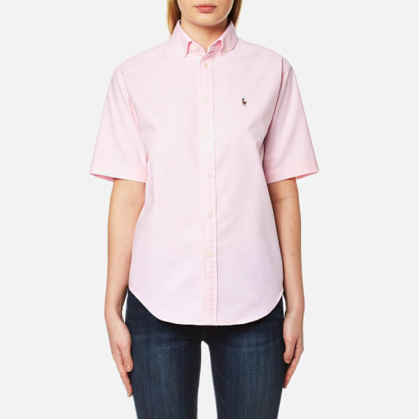 ralph lauren women's short sleeve shirt