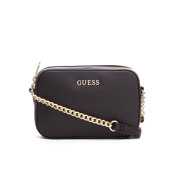 Guess Women&#39;s Isabeau Mini Cross Body Top Zip Bag - Black