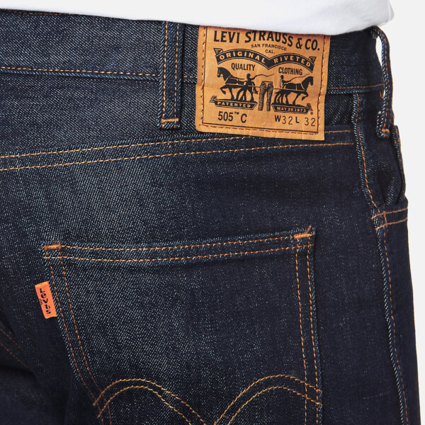 Levi's Orange Tab Men's 505C Slim Fit Jeans - Orange Rinse Mens ...