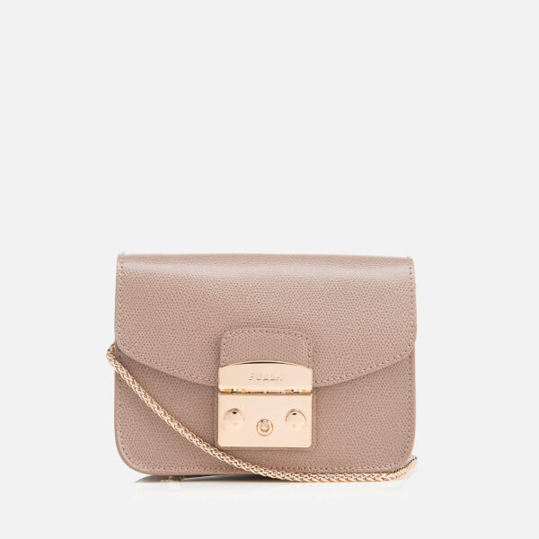 Furla Women's Metropolis Mini Cross Body Bag Grey