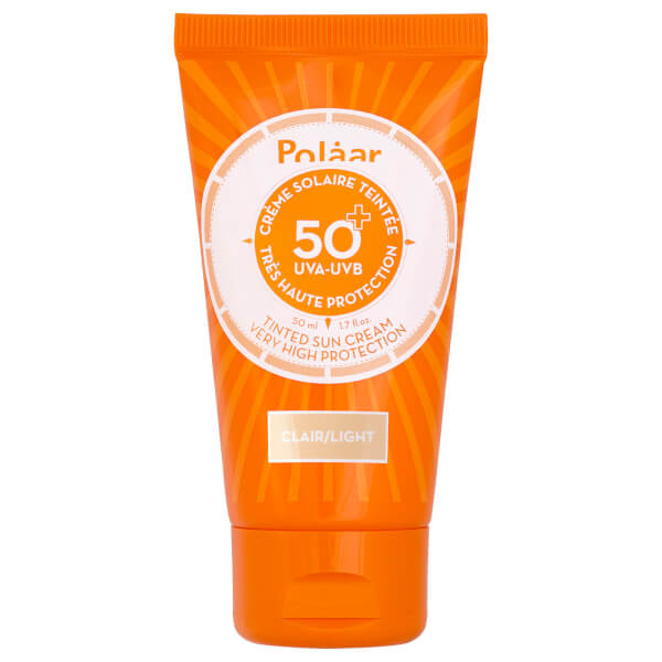 polaar very high protection sun cream spf 50  tinted 50ml