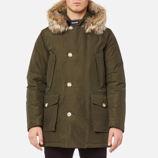 Woolrich Men's Arctic Parka Jacket - Dark Green - Free UK Delivery over £50