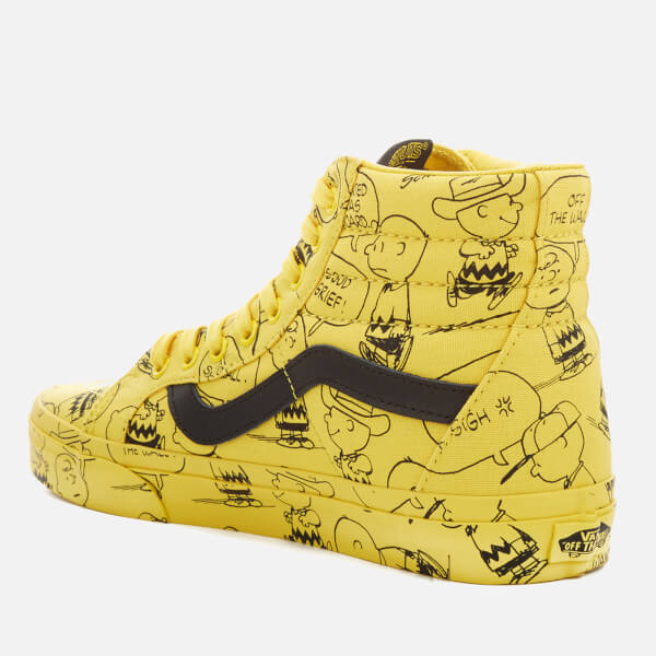 Vans X Peanuts Men's SK8Hi Reissue Trainers Charlie Brown/Maize