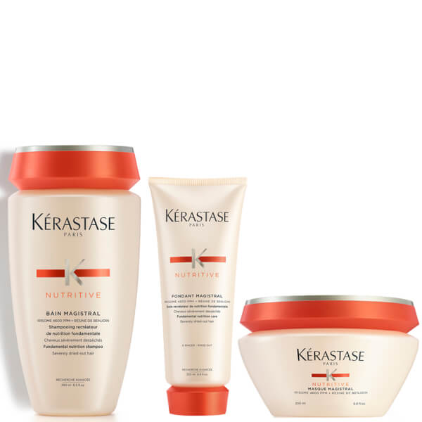 Kérastase Nutritive Shampoo, Conditioner and Hair Mask 