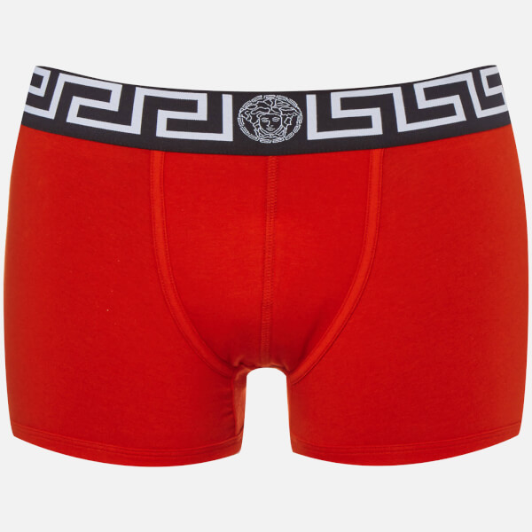 Versus Versace Men's Low Rise Trunks - Rosso Elastio Mens Underwear ...