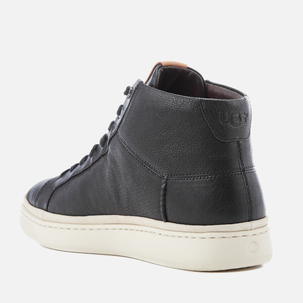 UGG Men's Cali Lace High Top Trainers - Black | FREE UK Delivery | Allsole