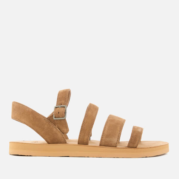 UGG Women's Alyse Strappy Flat Sandals - Chestnut Womens Footwear ...