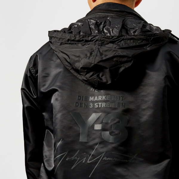 Y 3 Men S Street Coach Jacket Black Free Uk Delivery Over 50 Y 3 Men S Street Coach Jacket Black Image 4