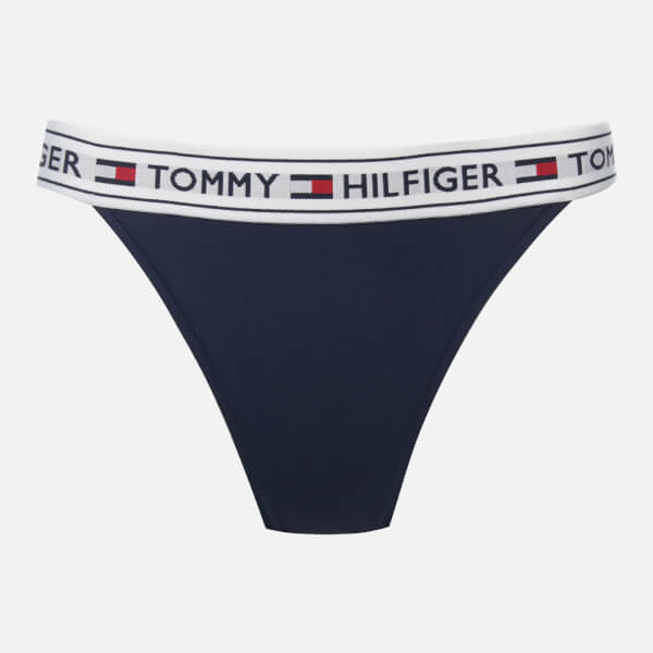 Tommy Hilfiger Women's Bikini Panties - Navy Clothing | TheHut.com