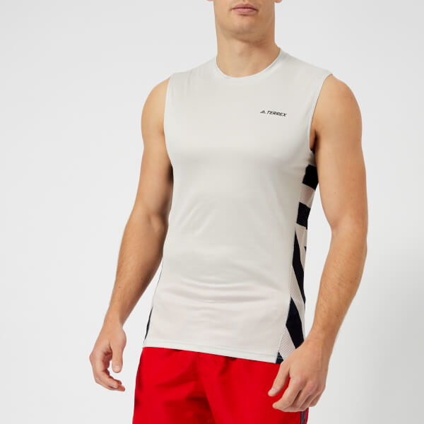 Adidas Terrex Men's Agravic Vest Top - Grey One Mens Clothing | TheHut.com