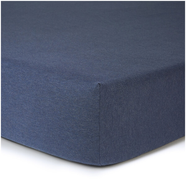 Calvin Klein Modern Cotton Fitted Sheet Indigo Homeware