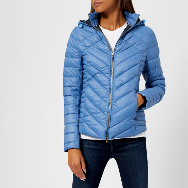 Barbour Women's Pentle Quilt Jacket Shore Blue Womens Clothing