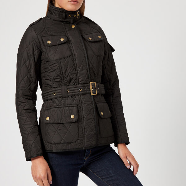 Barbour International Women's Polarquilt Jacket Black Womens Clothing