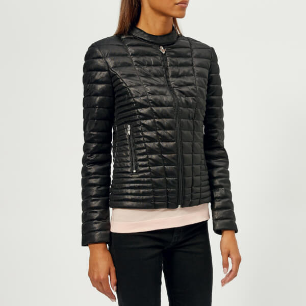Guess Women's Outerwear Vona Jacket - Jet Black Womens Clothing ...