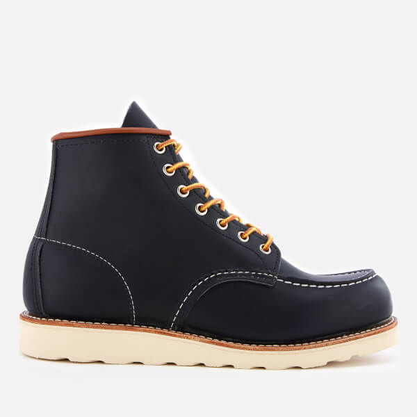 red wing moc toe navy portage