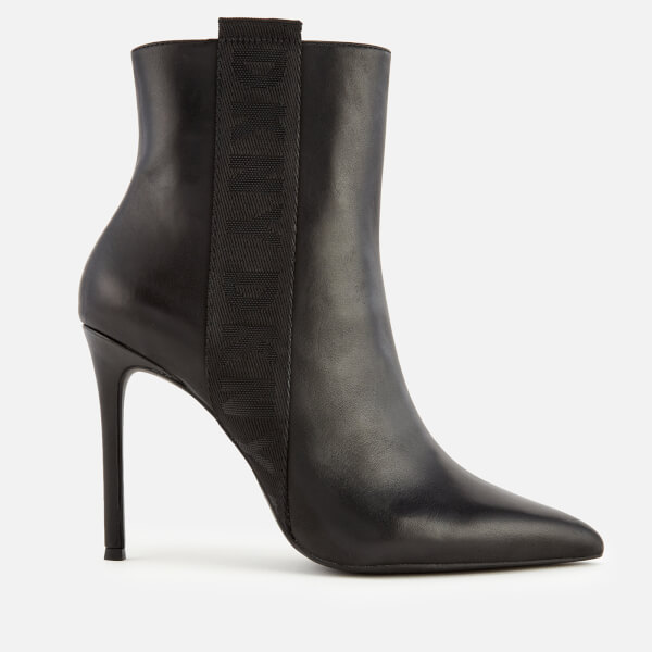 DKNY Women's Ranita Heeled Shoe Boots - Black Womens Footwear | TheHut.com