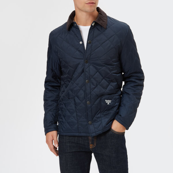 Barbour Men's Beacon Starling Quilted Jacket - Navy Clothing | TheHut.com