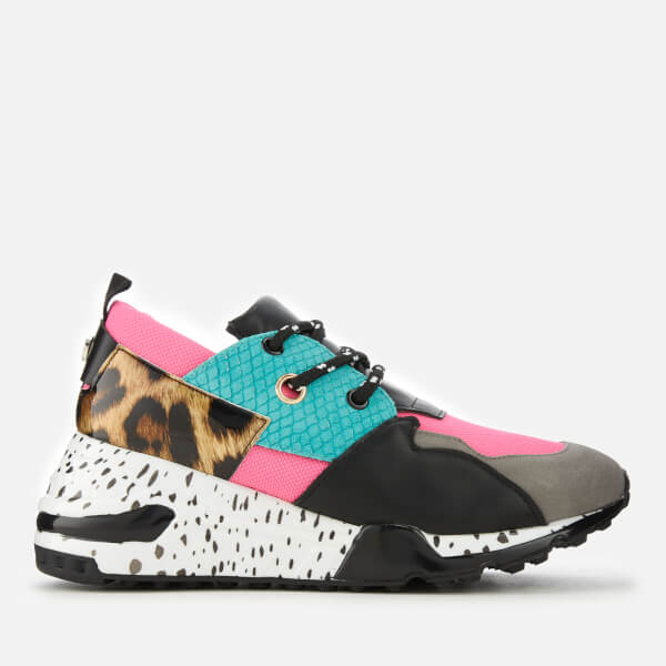 Steve Madden Women's Cliff Running Style Trainers - Bright Multi | FREE ...