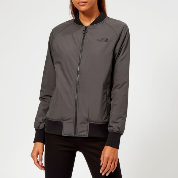 The North Face Women's Insulated Bomber Jacket TNF Dark Grey Heather