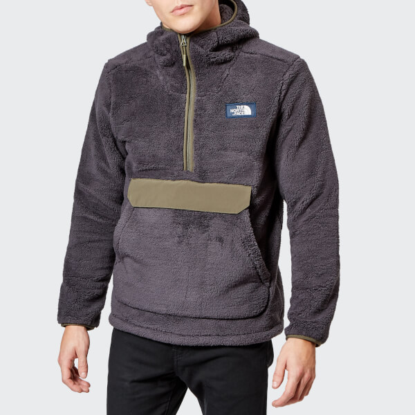 The North Face Men's Campshire Pullover Pile Hooded Fleece - Weathered ...