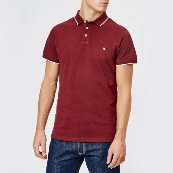 Jack Wills Men's New Classic Polo Shirt Damson Clothing