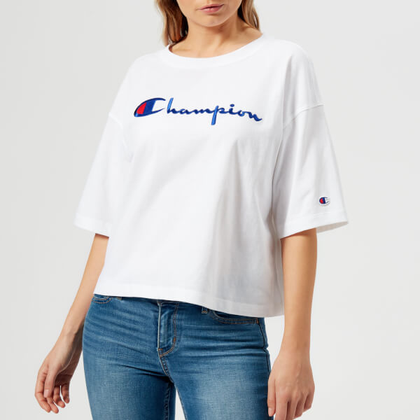 Champion Women's Maxi T-Shirt - White: Image 01