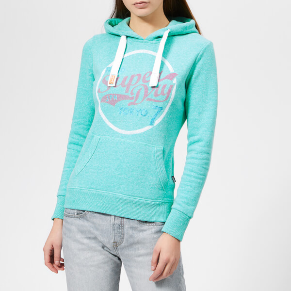 Superdry mint green hoodie Clearance