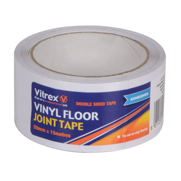 Vitrex Double Sided Vinyl Tape 50mmx15m Homebase